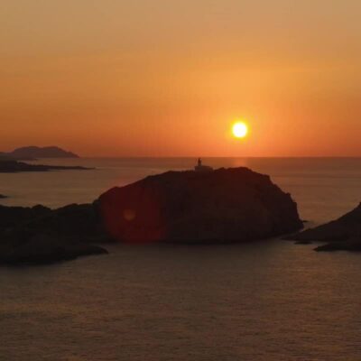 L'Ile-Rousse au coucher de soleil