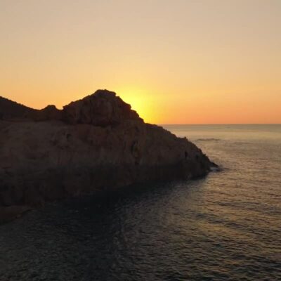 L'Ile-Rousse au coucher de soleil