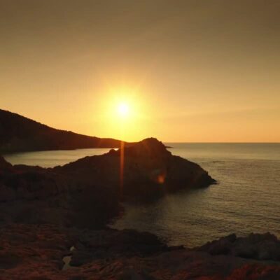L'Ile-Rousse au coucher de soleil