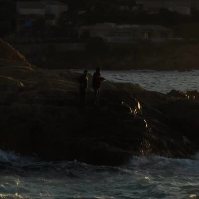 L'Ile-Rousse au coucher de soleil