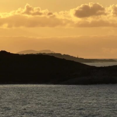L'Ile-Rousse au coucher de soleil