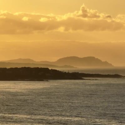 L'Ile-Rousse au coucher de soleil