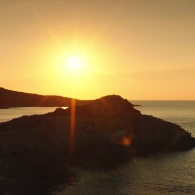 L'Ile-Rousse au coucher de soleil
