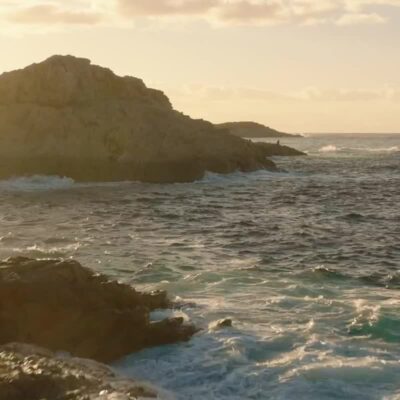 L'Ile-Rousse au coucher de soleil