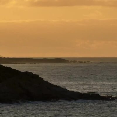 L'Ile-Rousse au coucher de soleil
