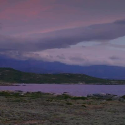Pointe de Spano au coucher de soleil