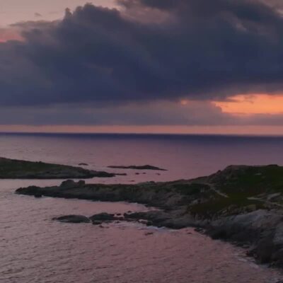 Pointe de Spano au coucher de soleil