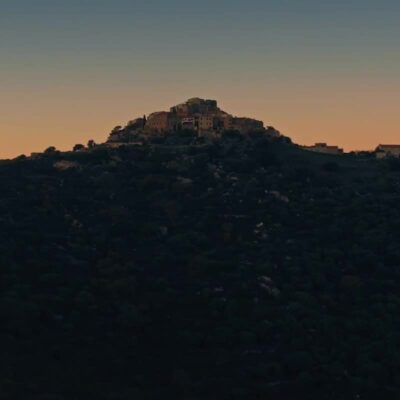 Sant'Antonino au coucher de soleil