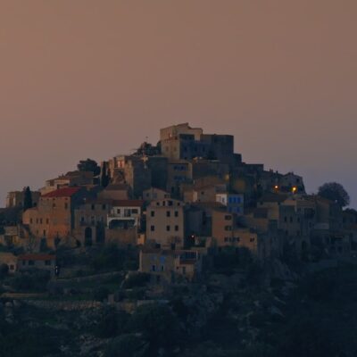 Sant'Antonino au coucher de soleil