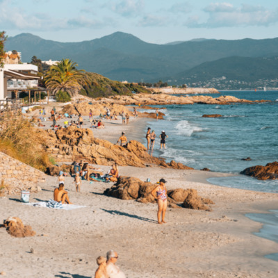 Ajaccio plage de Barbicaja