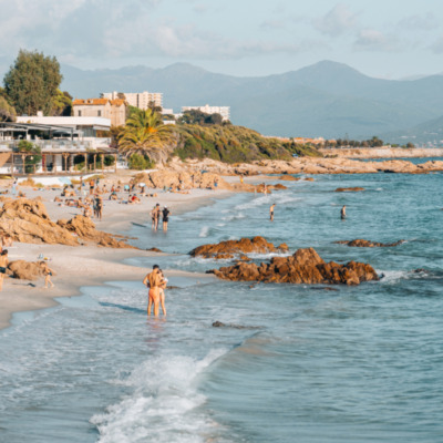 Ajaccio plage de Barbicaja