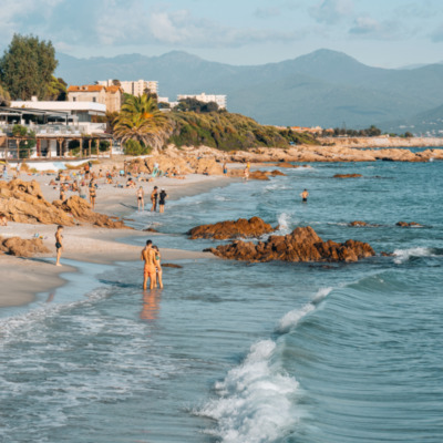 Ajaccio plage de Barbicaja