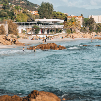 Ajaccio plage de Barbicaja