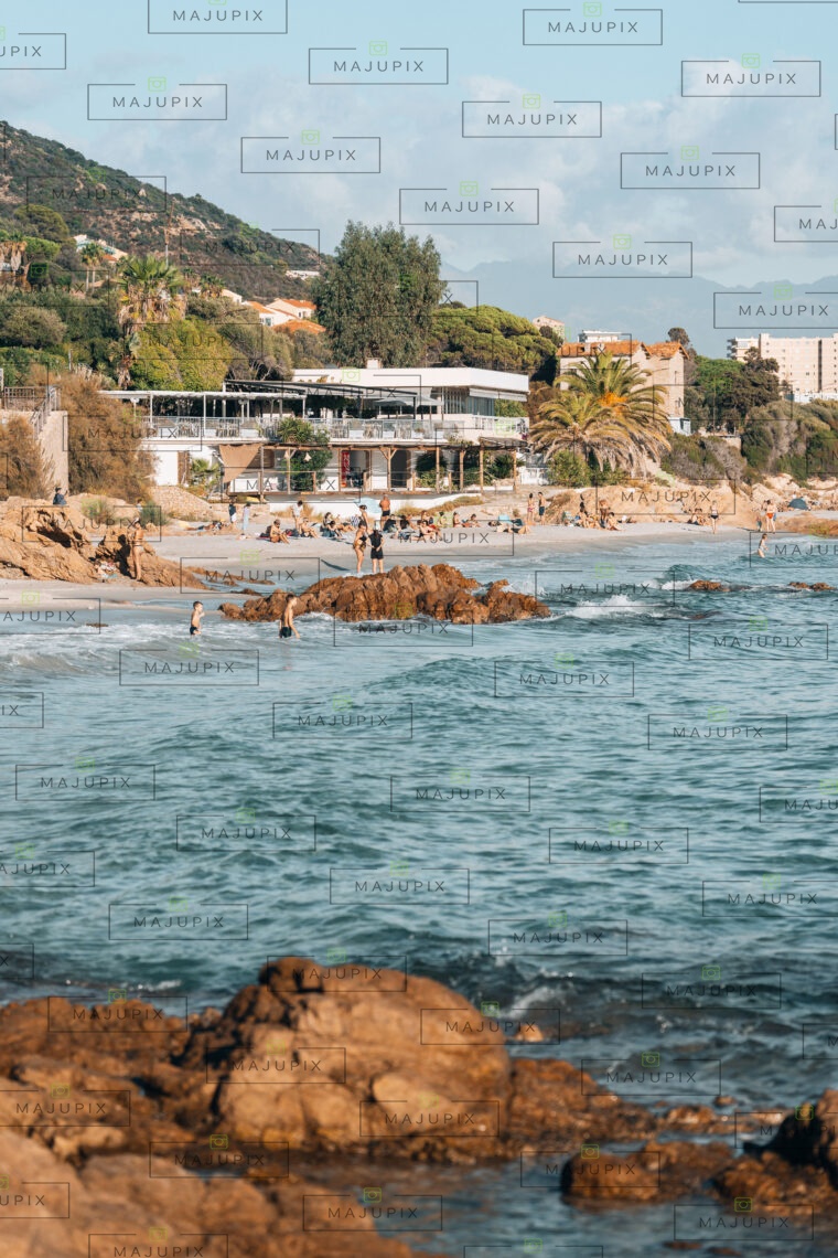 Ajaccio plage de Barbicaja