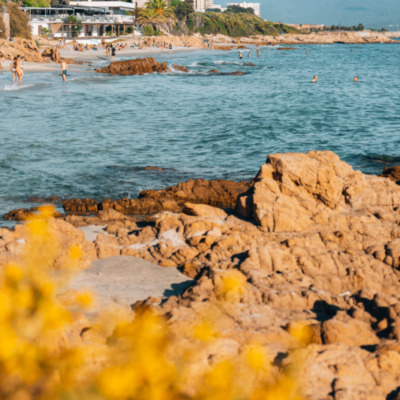 Ajaccio plage de Barbicaja