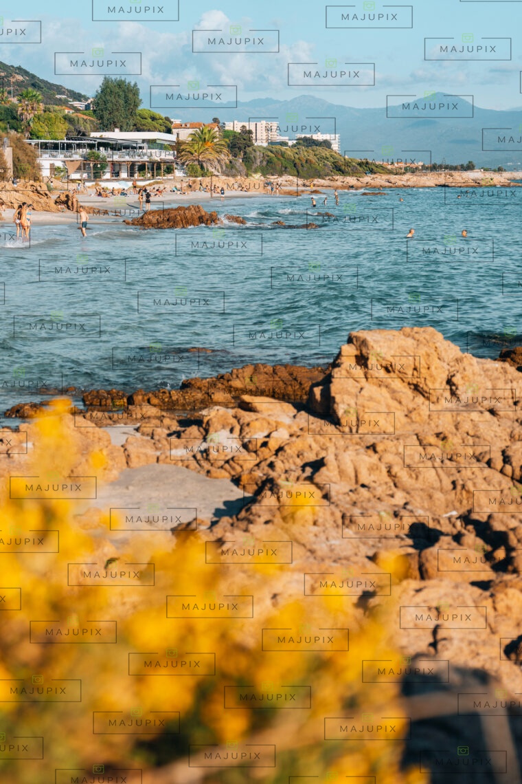 Ajaccio plage de Barbicaja