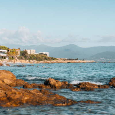 Ajaccio plage de Barbicaja