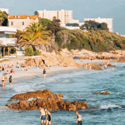 Ajaccio plage de Barbicaja