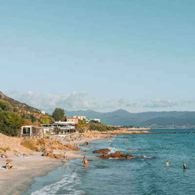 Ajaccio plage de Barbicaja