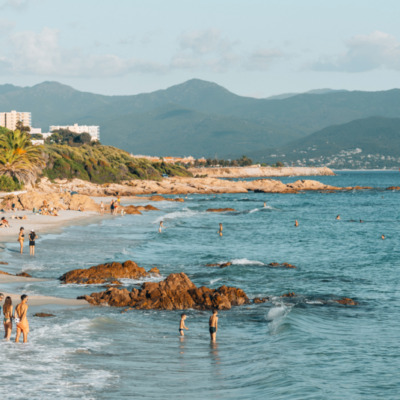 Ajaccio plage de Barbicaja