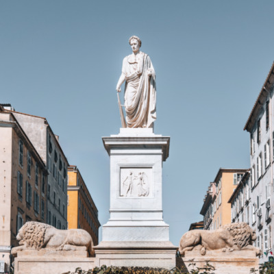 Ajaccio place de Maréchal Foch