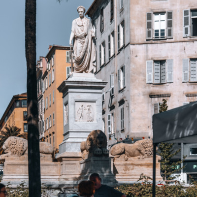 Ajaccio place de Maréchal Foch