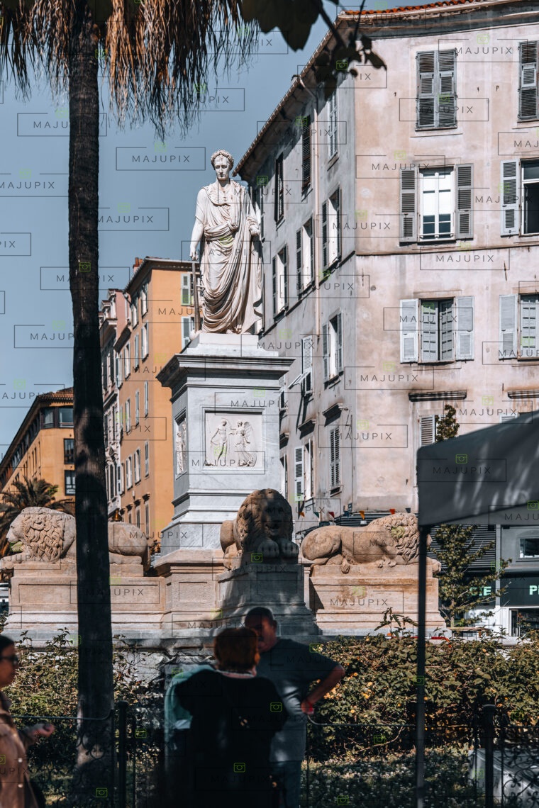 Ajaccio place de Maréchal Foch