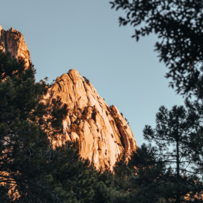 Les Aiguilles de Bavella au lever de soleil