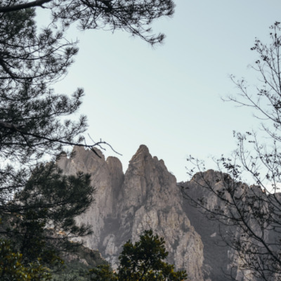 Les Aiguilles de Bavella au lever de soleil