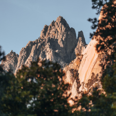 Les Aiguilles de Bavella au lever de soleil