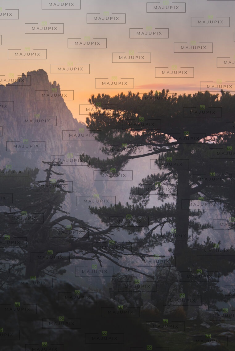 Bavella au lever de soleil