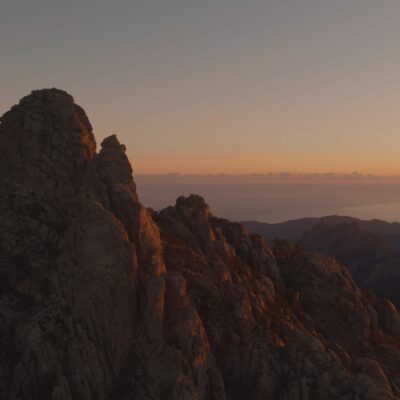 Aiguilles de Bavella au lever de soleil