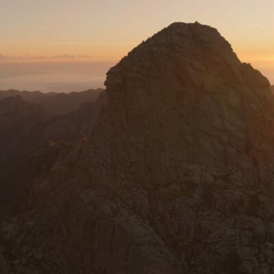 Les aiguilles de Bavella au lever de soleil
