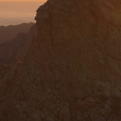 Les aiguilles de Bavella au lever de soleil