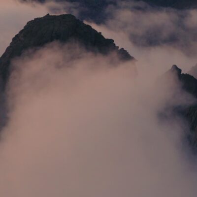 Aiguilles de Bavella au coucher de soleil