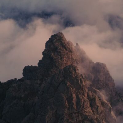 Aiguilles de Bavella au coucher de soleil