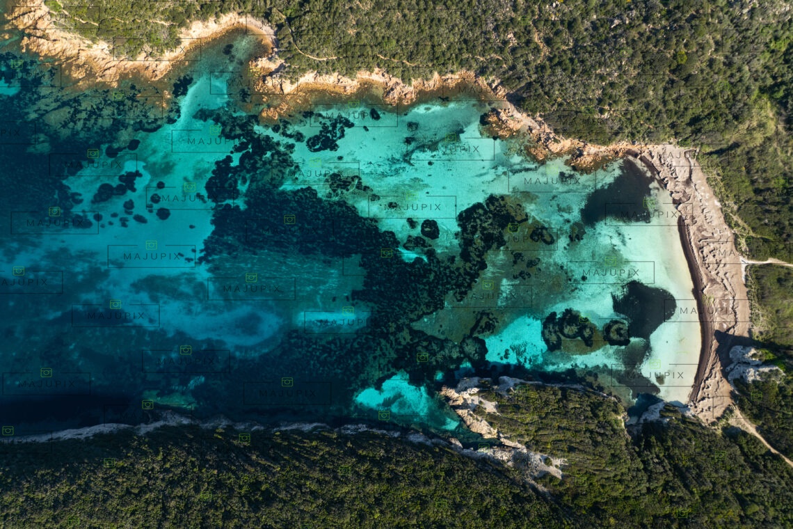 Anse du Fazzio Bonifacio drone