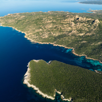 Anse du Fazzio Bonifacio drone
