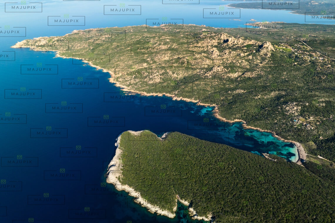 Anse du Fazzio Bonifacio drone