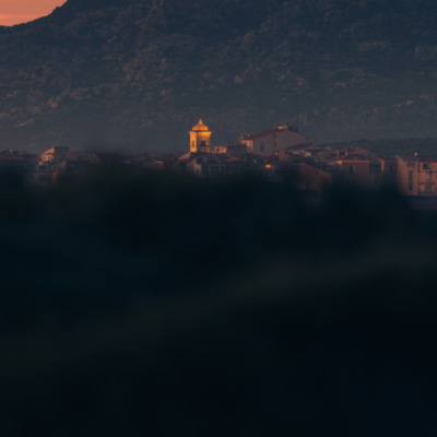 Bonifacio au coucher de soleil