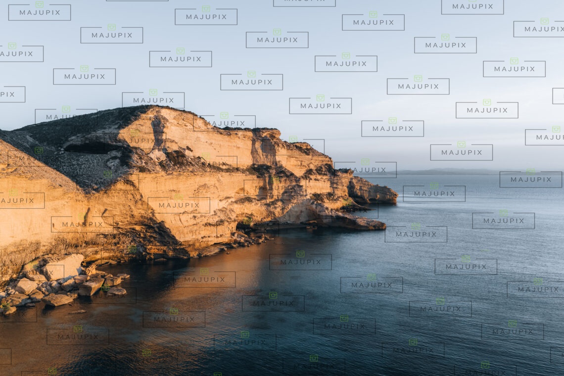Falaise de Bonifacio drone
