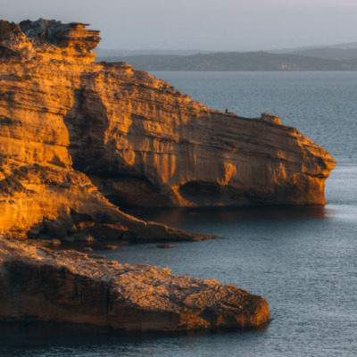 Falaises de Bonifacio drone