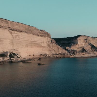 Falaises de Bonifacio au coucher de soleil