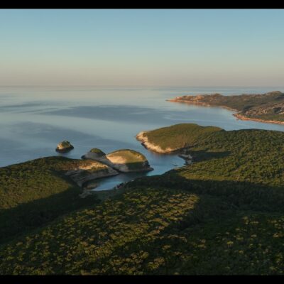 Bonifacio au lever de soleil