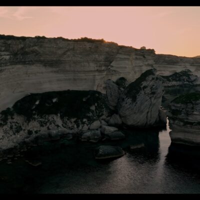 Falaises de Bonifacio au lever de soleil