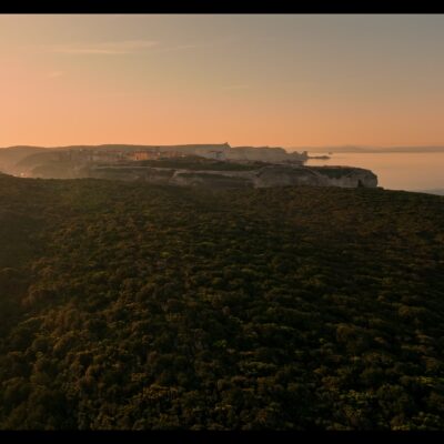 Bonifacio au lever de soleil