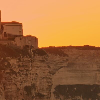 Falaises de Bonifacio au lever de soleil