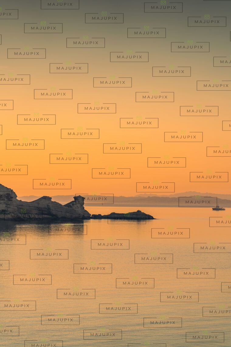 Falaises de Bonifacio au lever de soleil