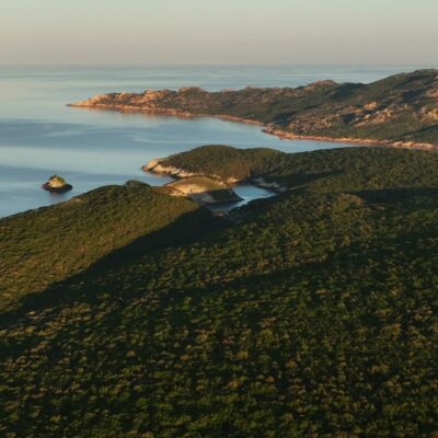 Bonifacio au lever de soleil