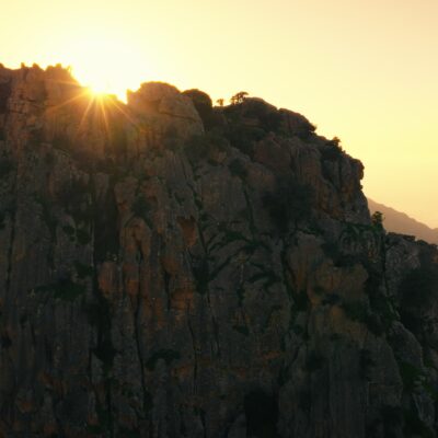 Calanques de Piana au coucher de soleil
